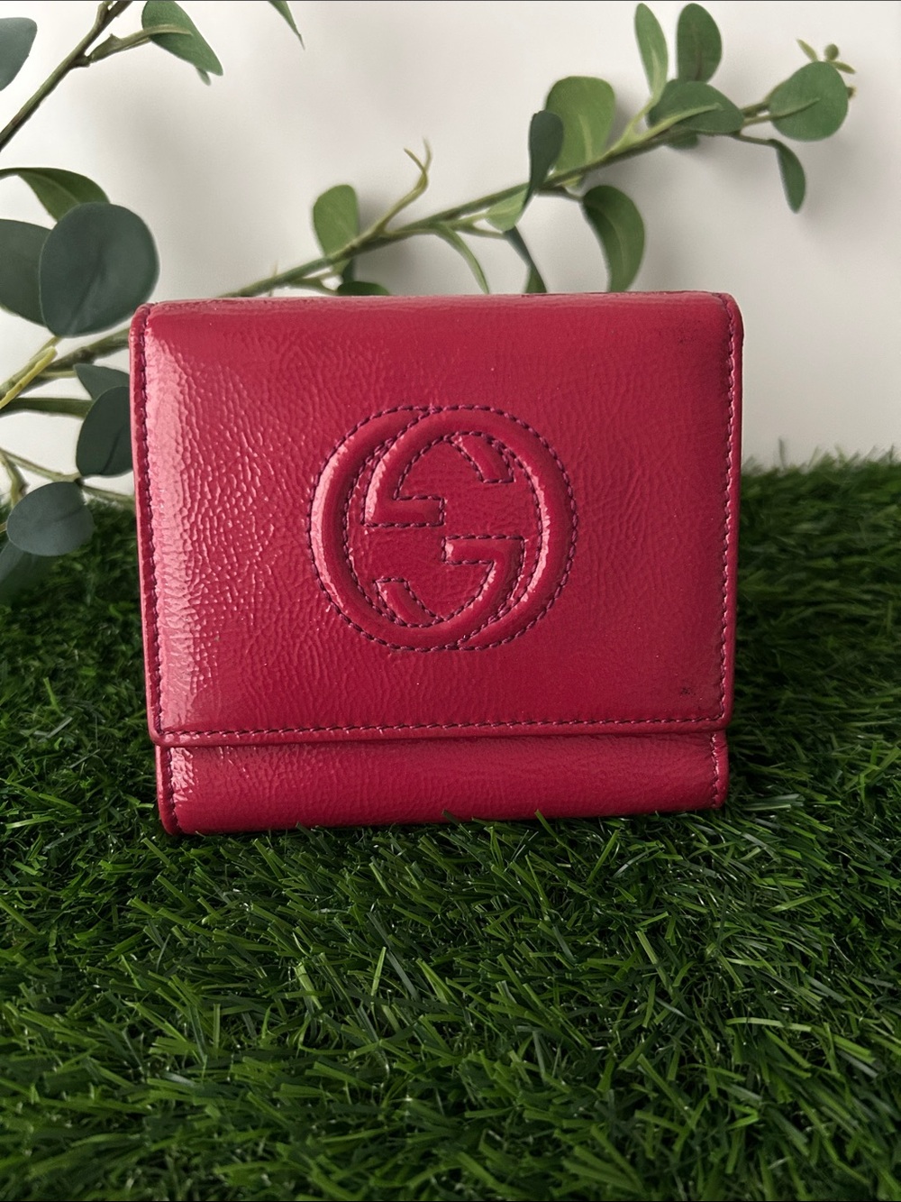 Gucci Soho Compact Trifold Wallet